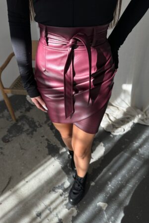Spódnica URBAN bordo - obrazek 3