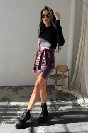 Spódnica URBAN bordo - obrazek 4