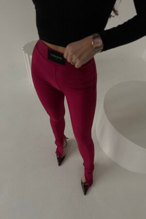 Legginsy WANTED bordo - obrazek 6