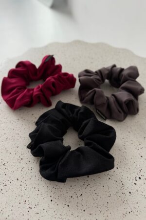 Gumka SCRUNCHIE czarna - obrazek 2