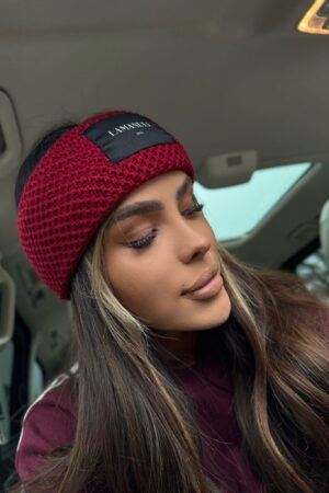 Opaska WINTER bordo - obrazek 2