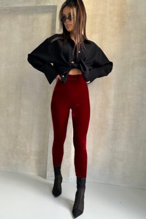 Legginsy VESPER czerwone - obrazek 6