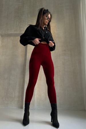 Legginsy VESPER czerwone - obrazek 5