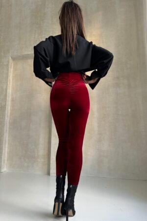 Legginsy VESPER czerwone - obrazek 2