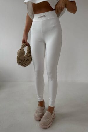 Legginsy ADORE ecru - obrazek 4