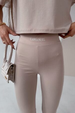 Legginsy ADORE beż - obrazek 3