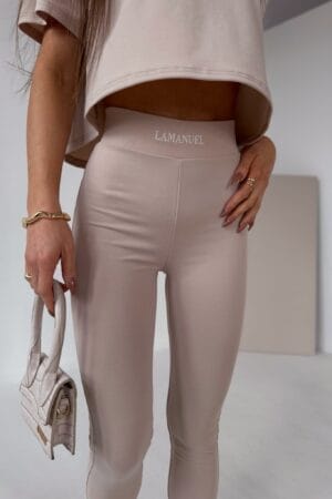 Legginsy ADORE beż - obrazek 2