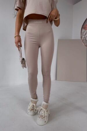 Legginsy ADORE beż