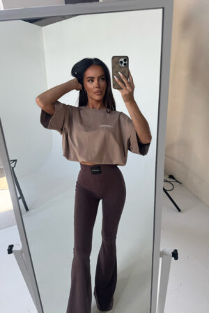 Legginsy BLESSED czekolada - obrazek 13