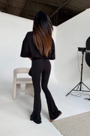 Legginsy BLESSED czarne - obrazek 3