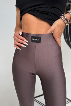 Legginsy FAMOUS czekolada - obrazek 6