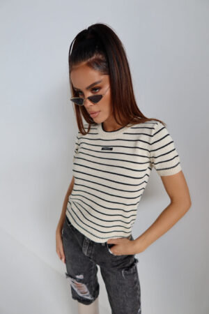 Sweter COFFE krem - obrazek 10