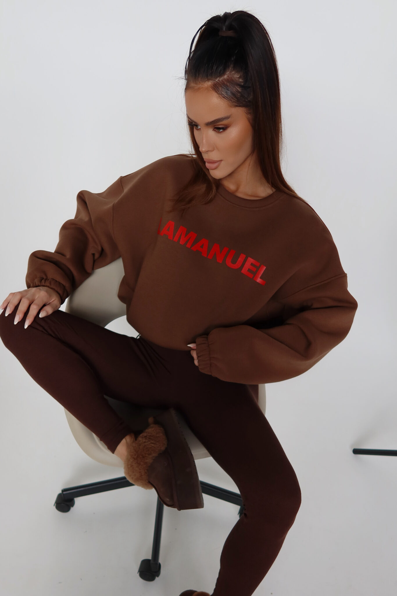 Bluza NOIR czekolada - obrazek 7