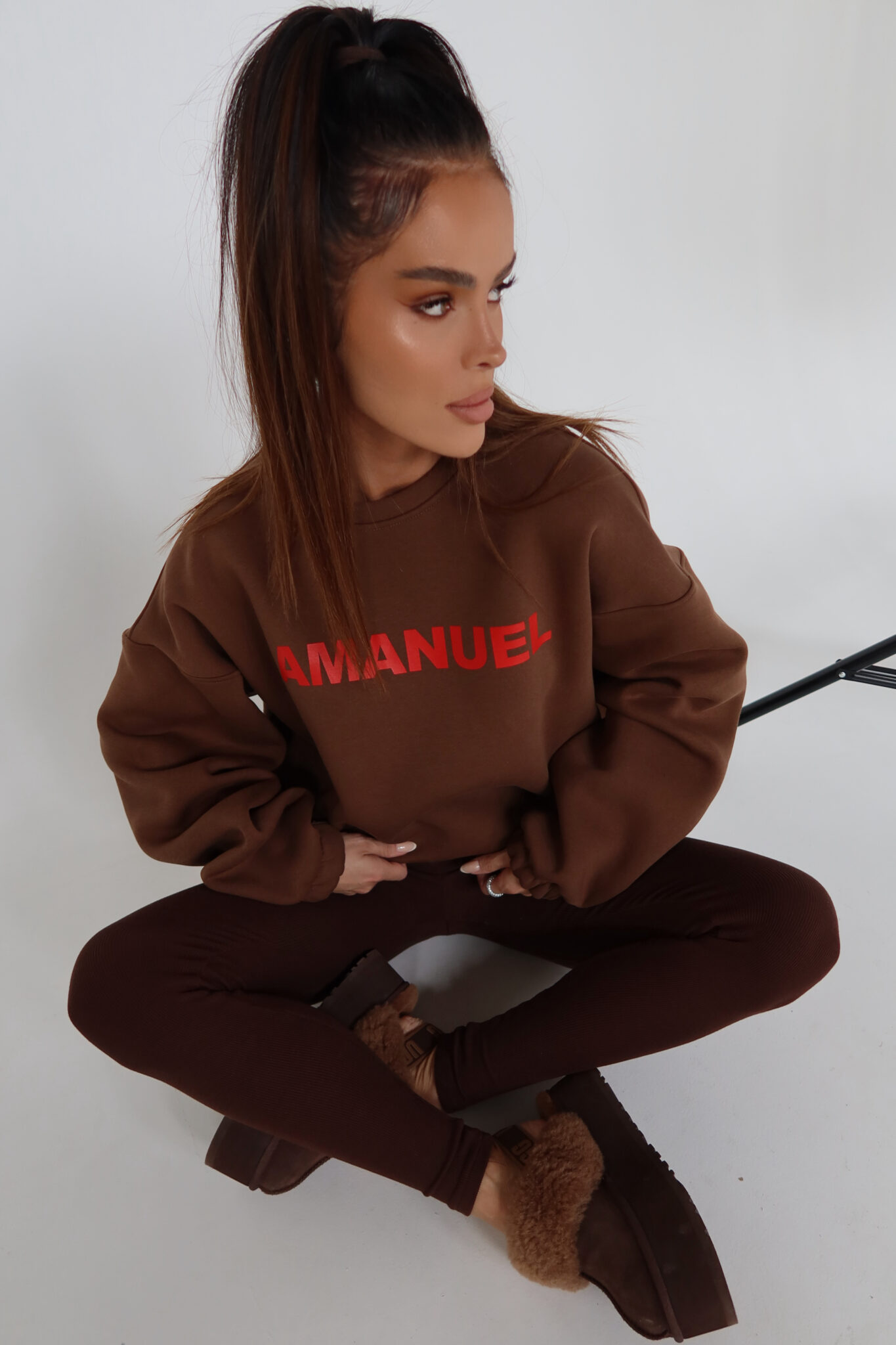 Bluza NOIR czekolada - obrazek 5