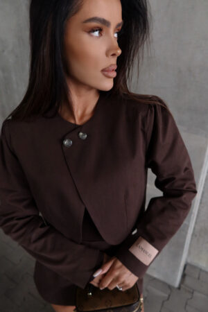 Marynarka SPECTRUM czekolada