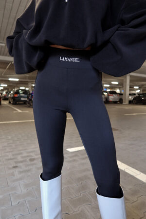 Legginsy ATTRACT czarne - obrazek 4