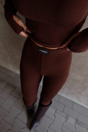 Legginsy FLOW czekolada - obrazek 4