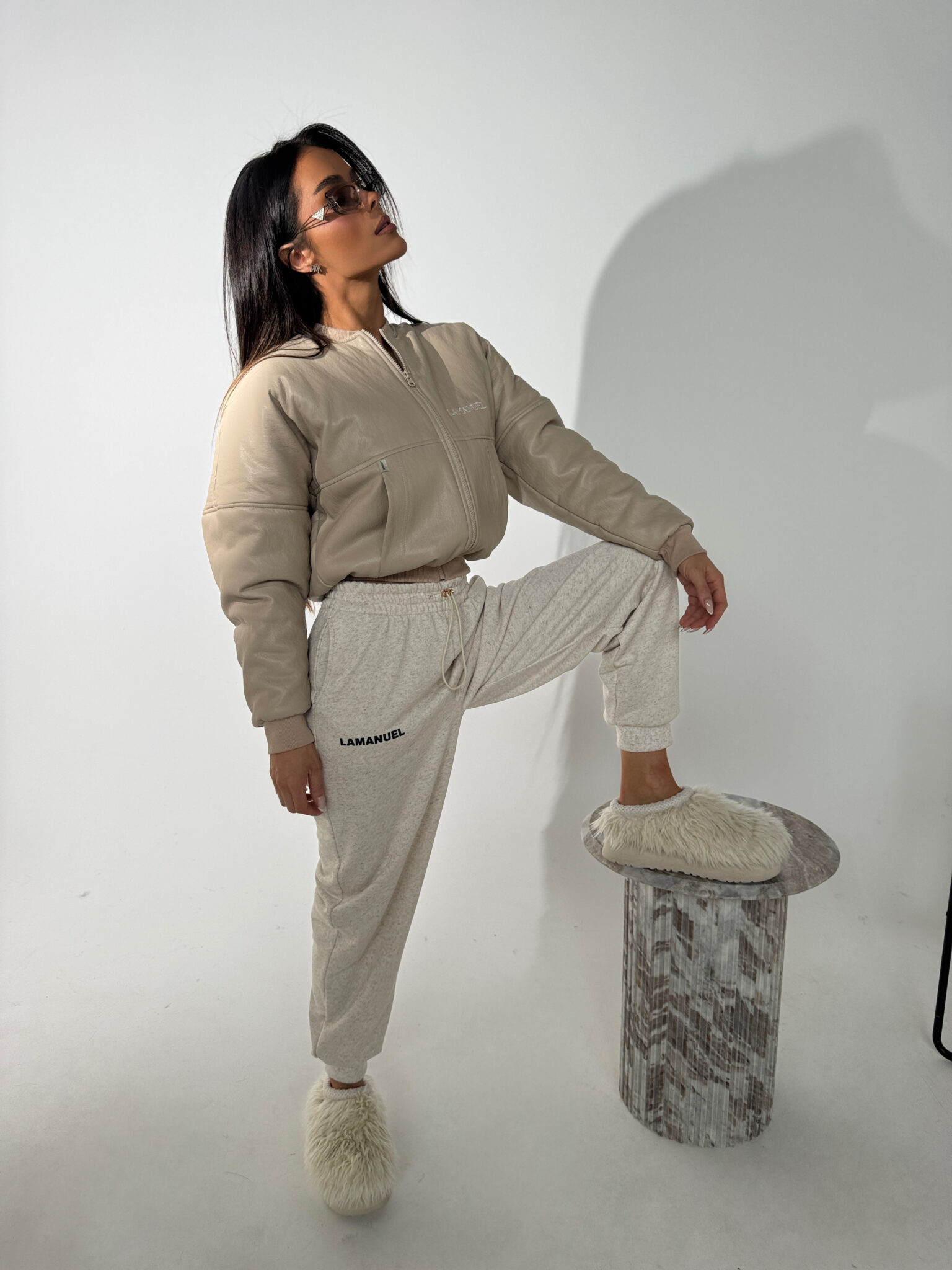 Kurtka TIMELESS beż - obrazek 3