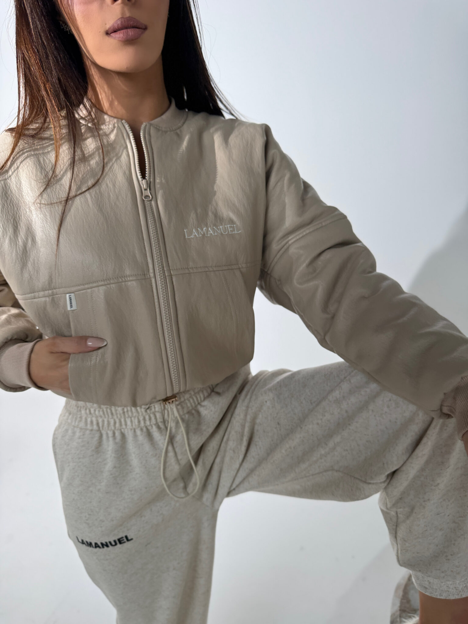 Kurtka TIMELESS beż - obrazek 2