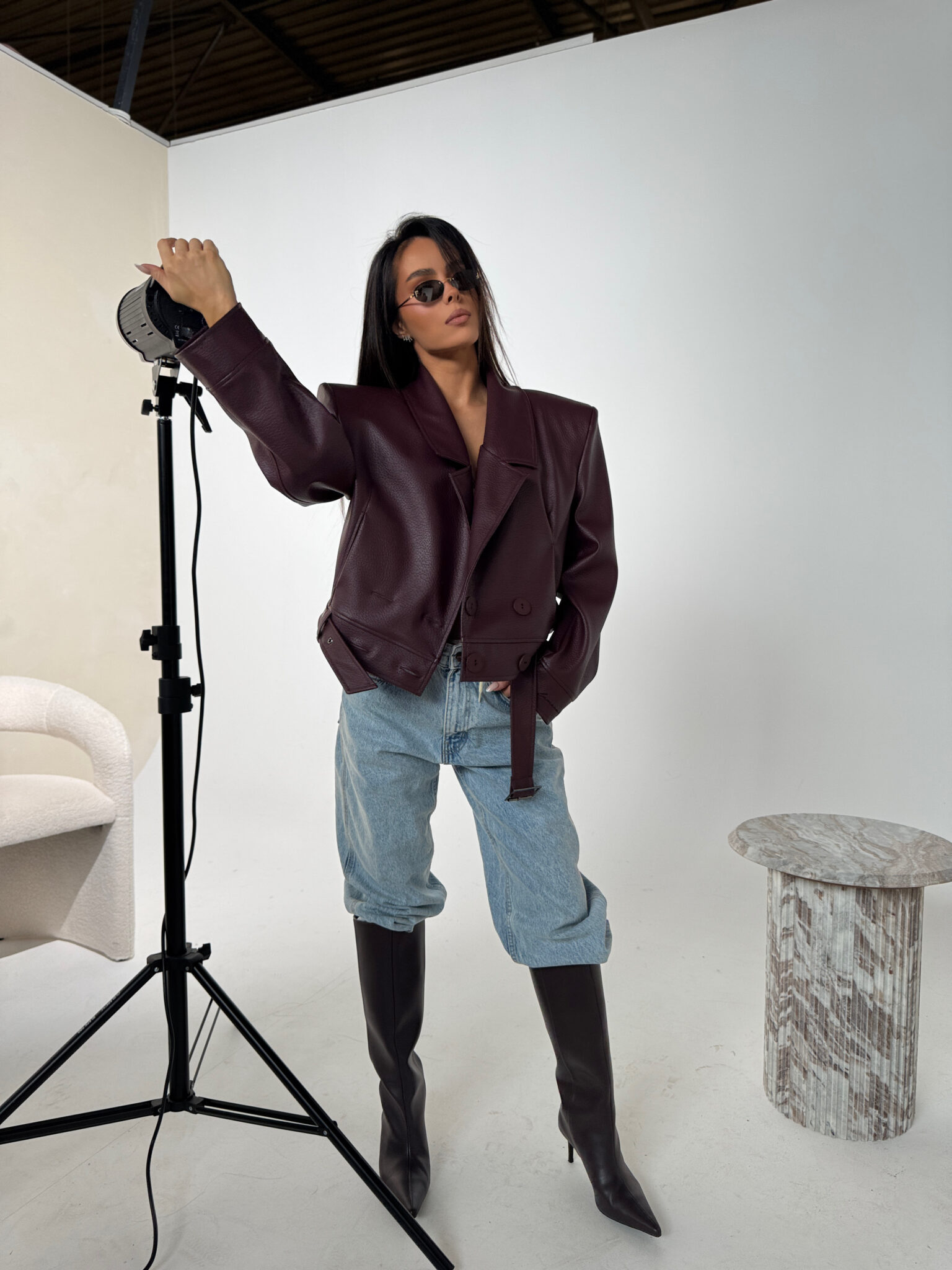 Kurtka VISION bordo - obrazek 3