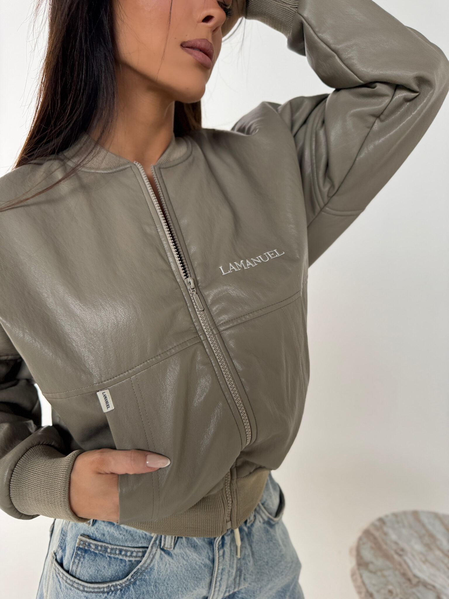 Kurtka TIMELESS khaki - obrazek 4