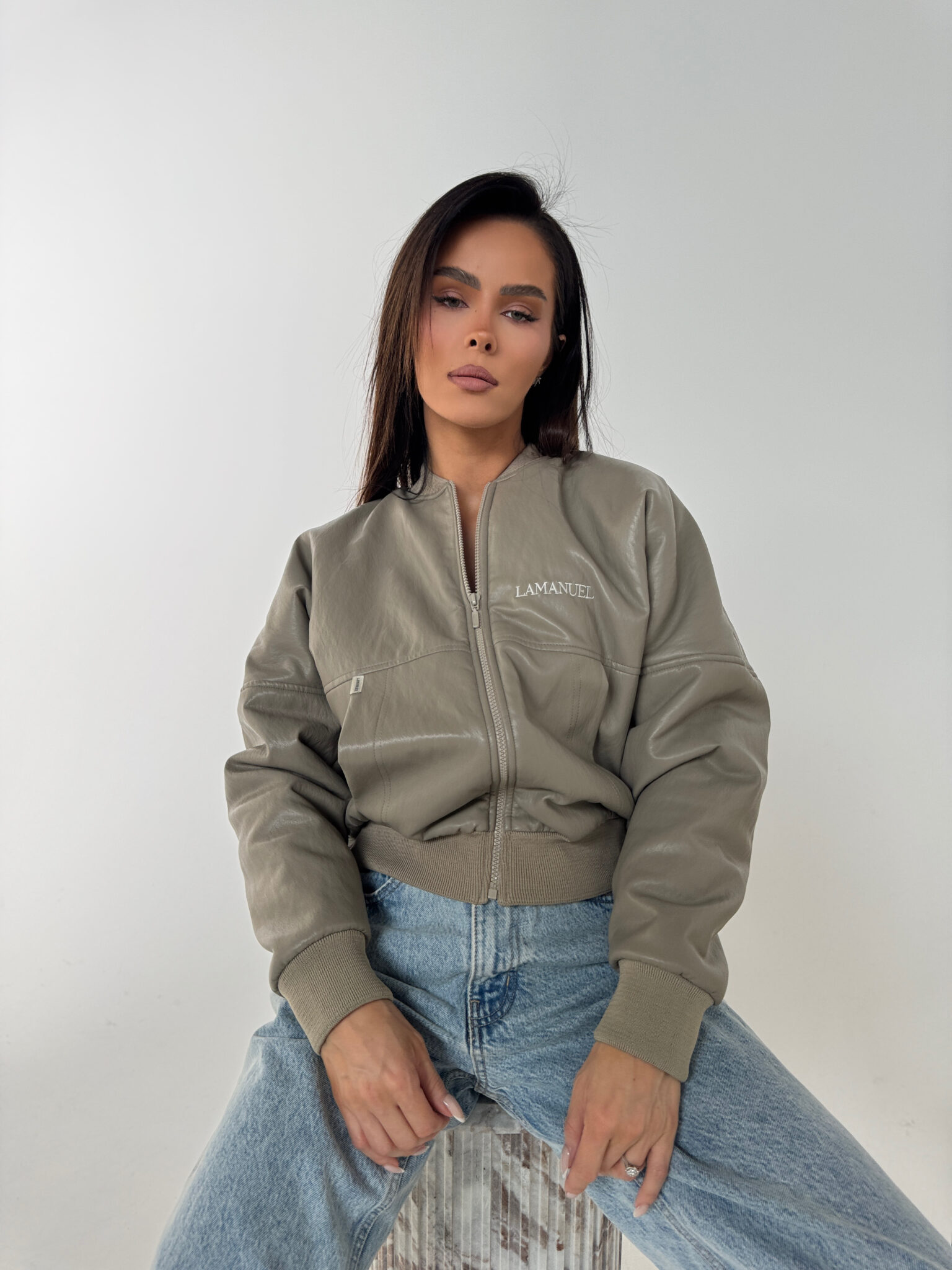 Kurtka TIMELESS khaki - obrazek 6