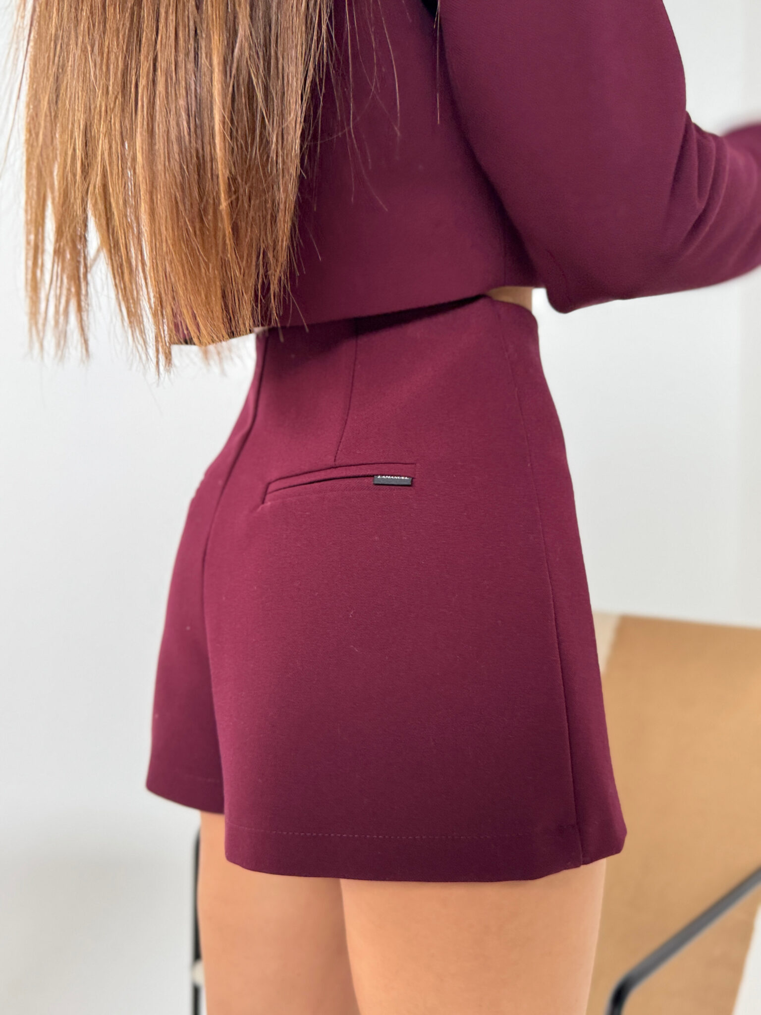 Spodenki SWAY bordo - obrazek 2