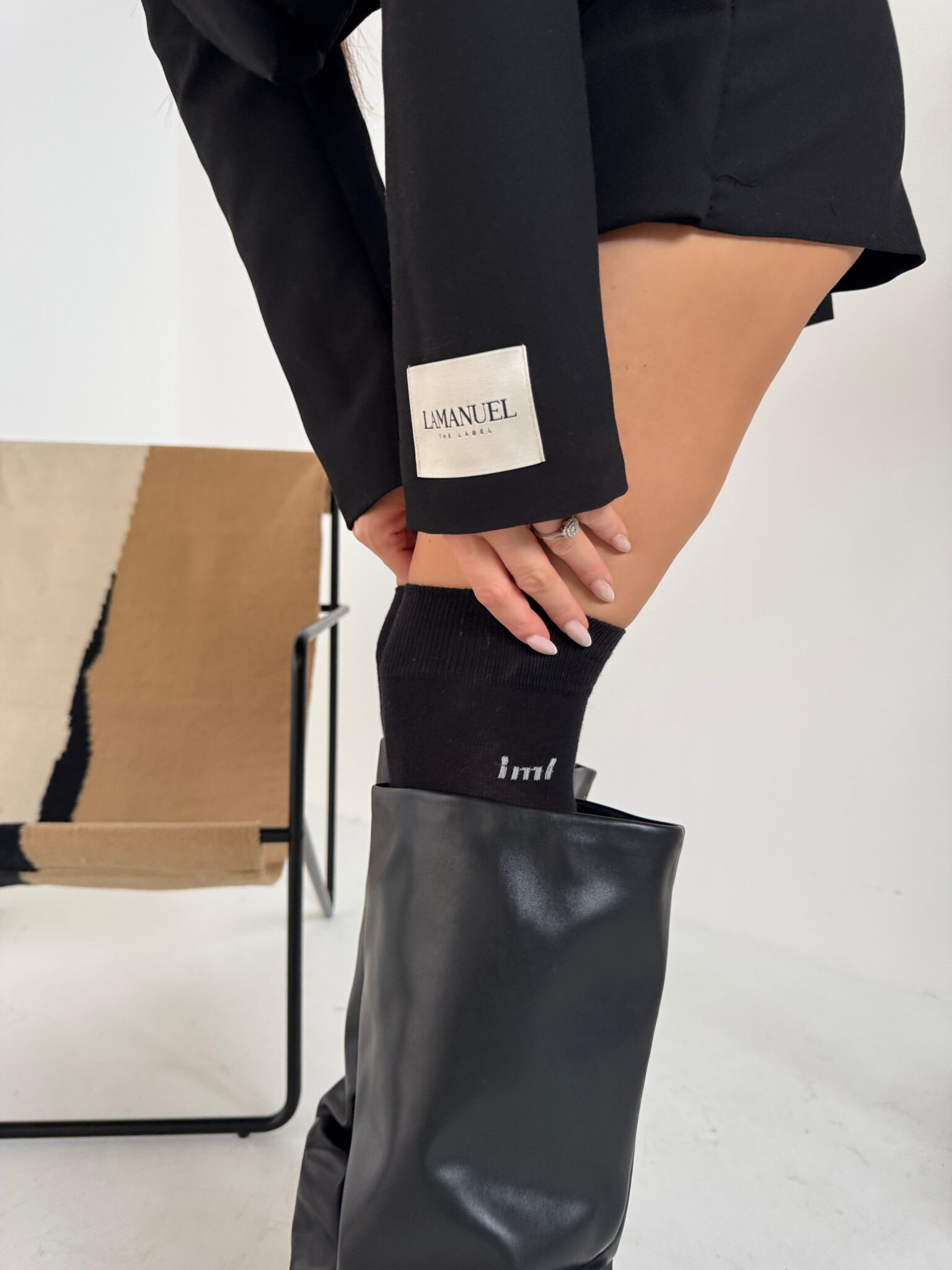 Skarpety GEAR czarne - obrazek 4