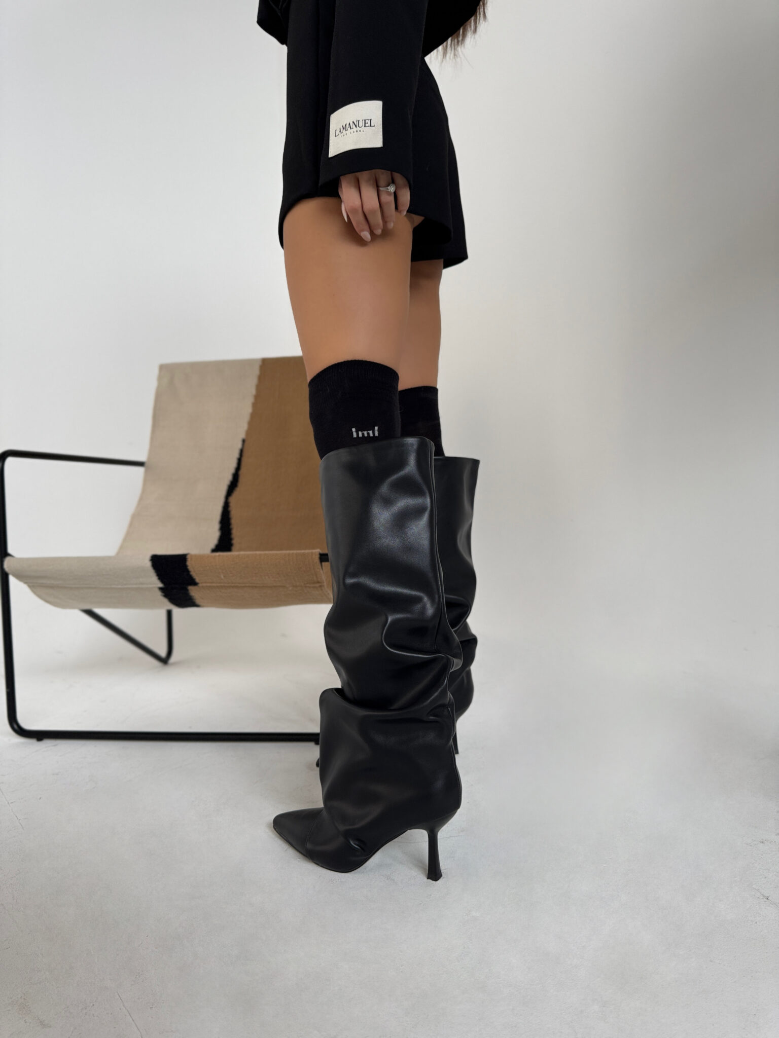 Skarpety GEAR czarne - obrazek 2