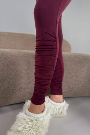 Legginsy CURVE bordo