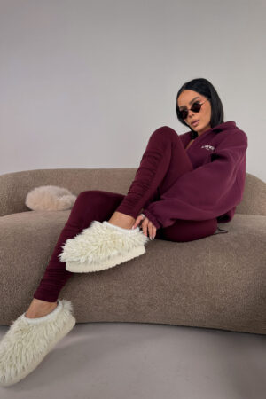 Legginsy CURVE bordo - obrazek 5