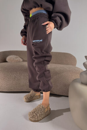 Spodnie CREAMY czekolada