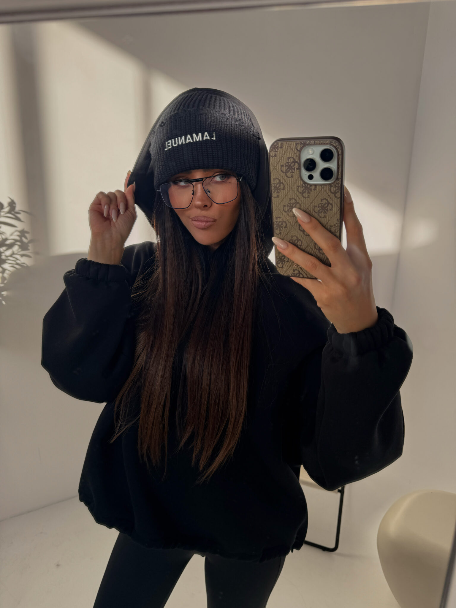 Czapka ALPINE czarna - obrazek 3