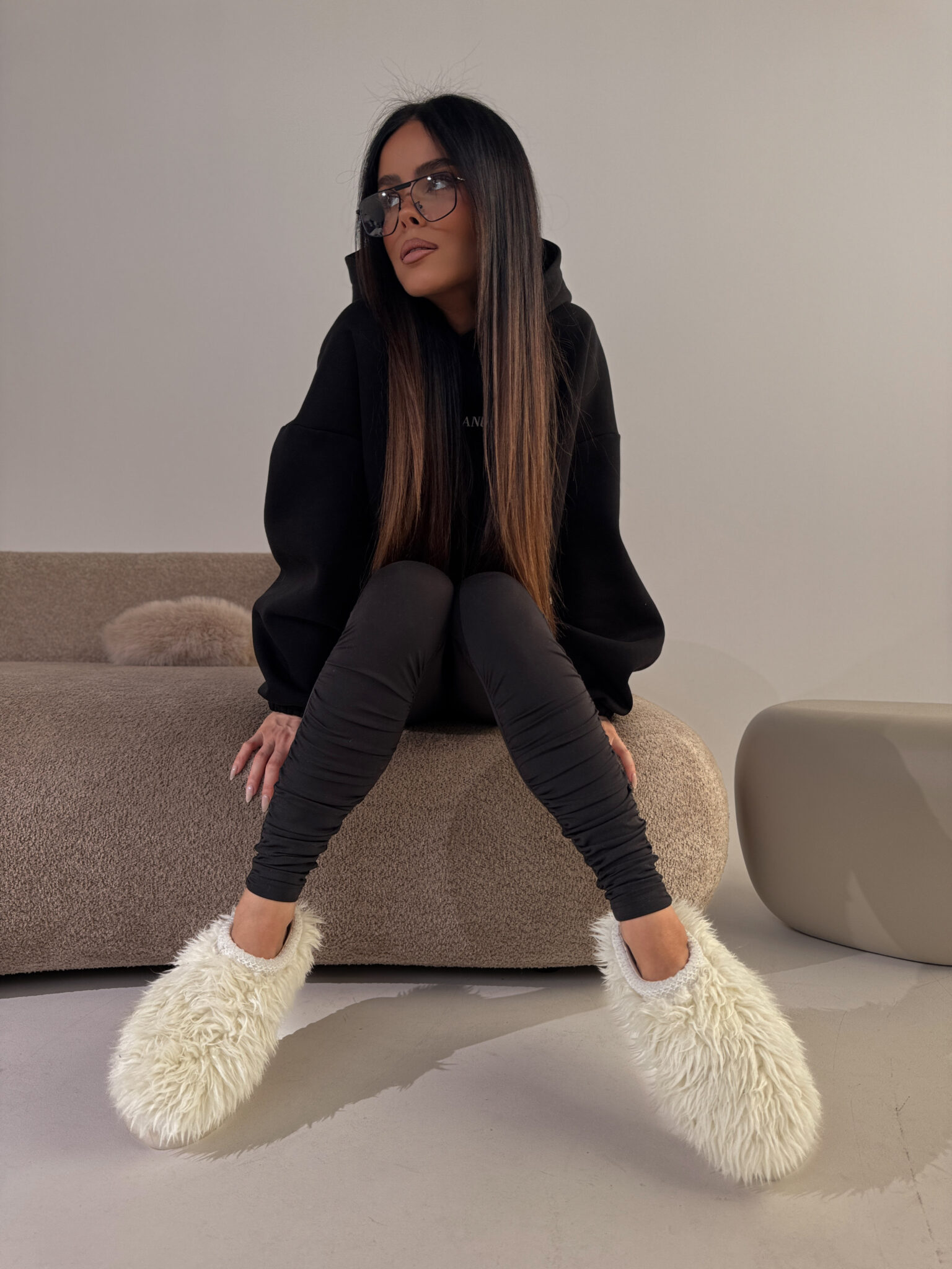 Legginsy CURVE czarne - obrazek 5