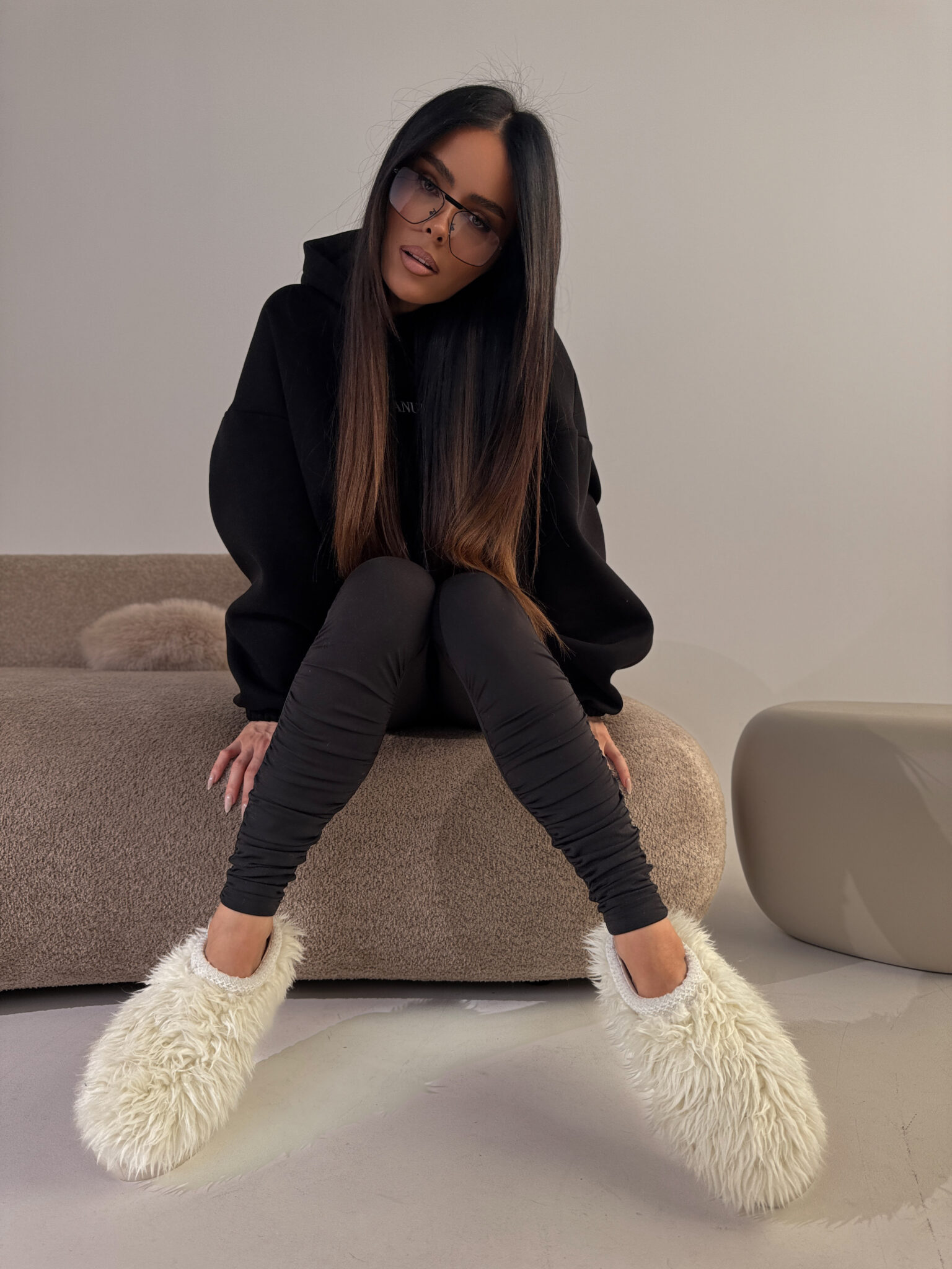 Legginsy CURVE czarne - obrazek 2