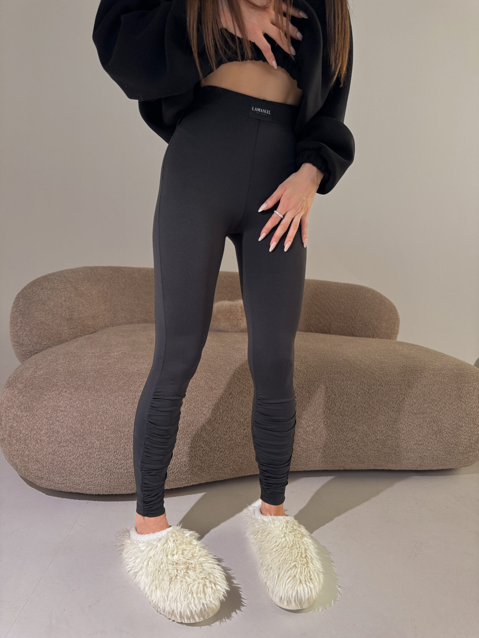 Legginsy CURVE czarne - obrazek 4