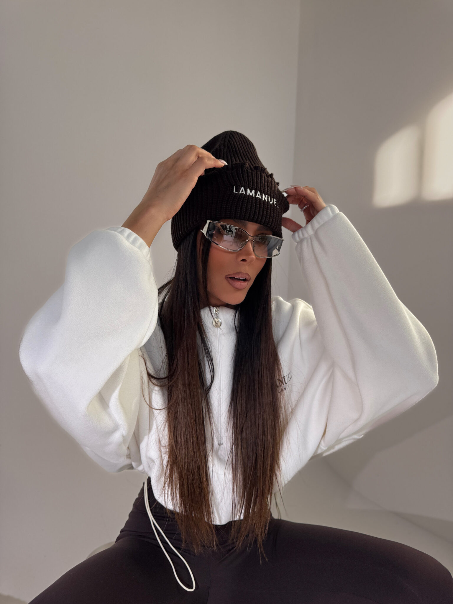 Czapka ALPINE czekolada - obrazek 2