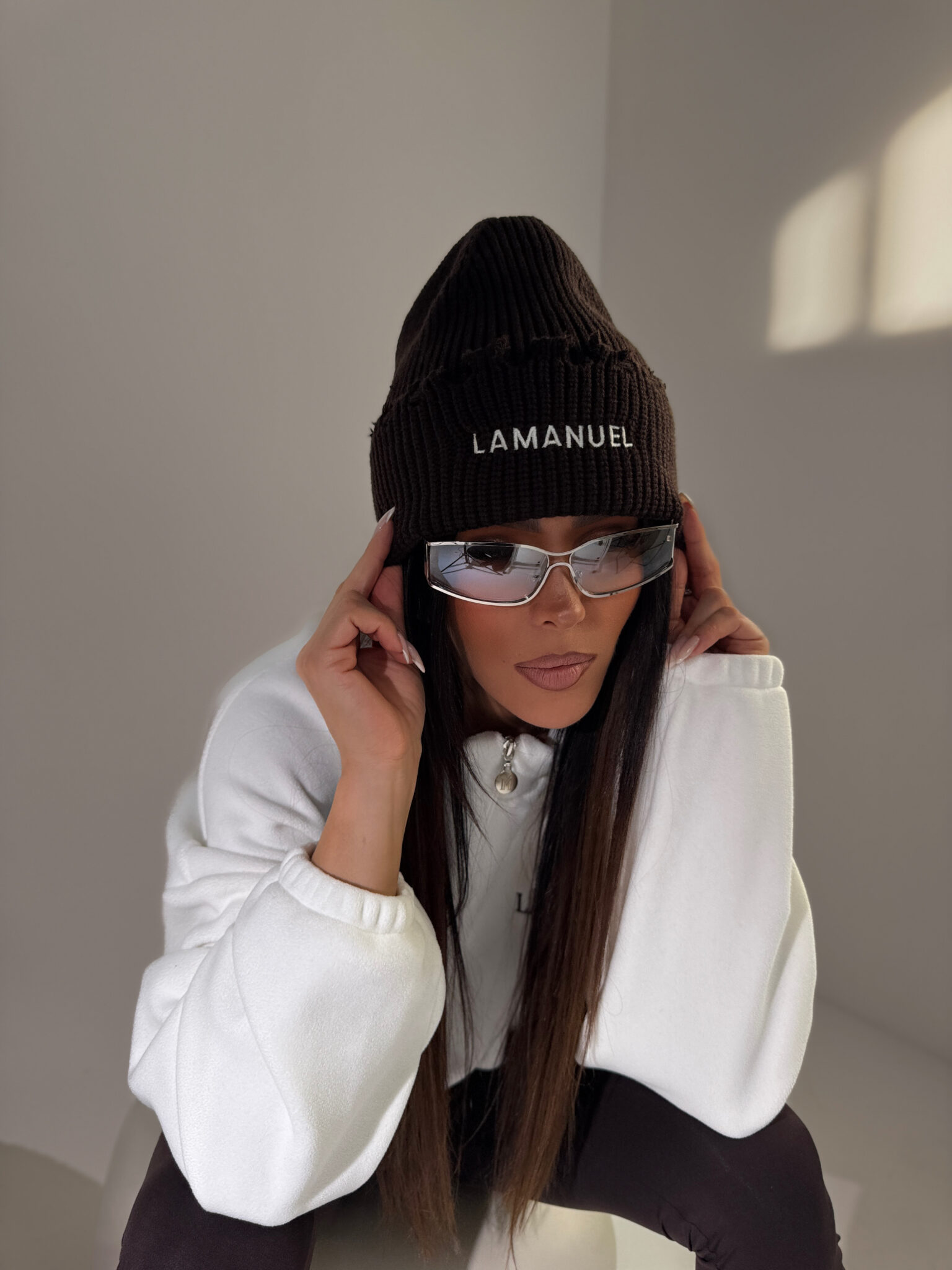 Czapka ALPINE czekolada - obrazek 3