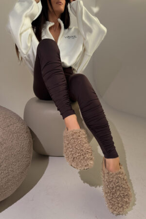 Legginsy CURVE czekolada