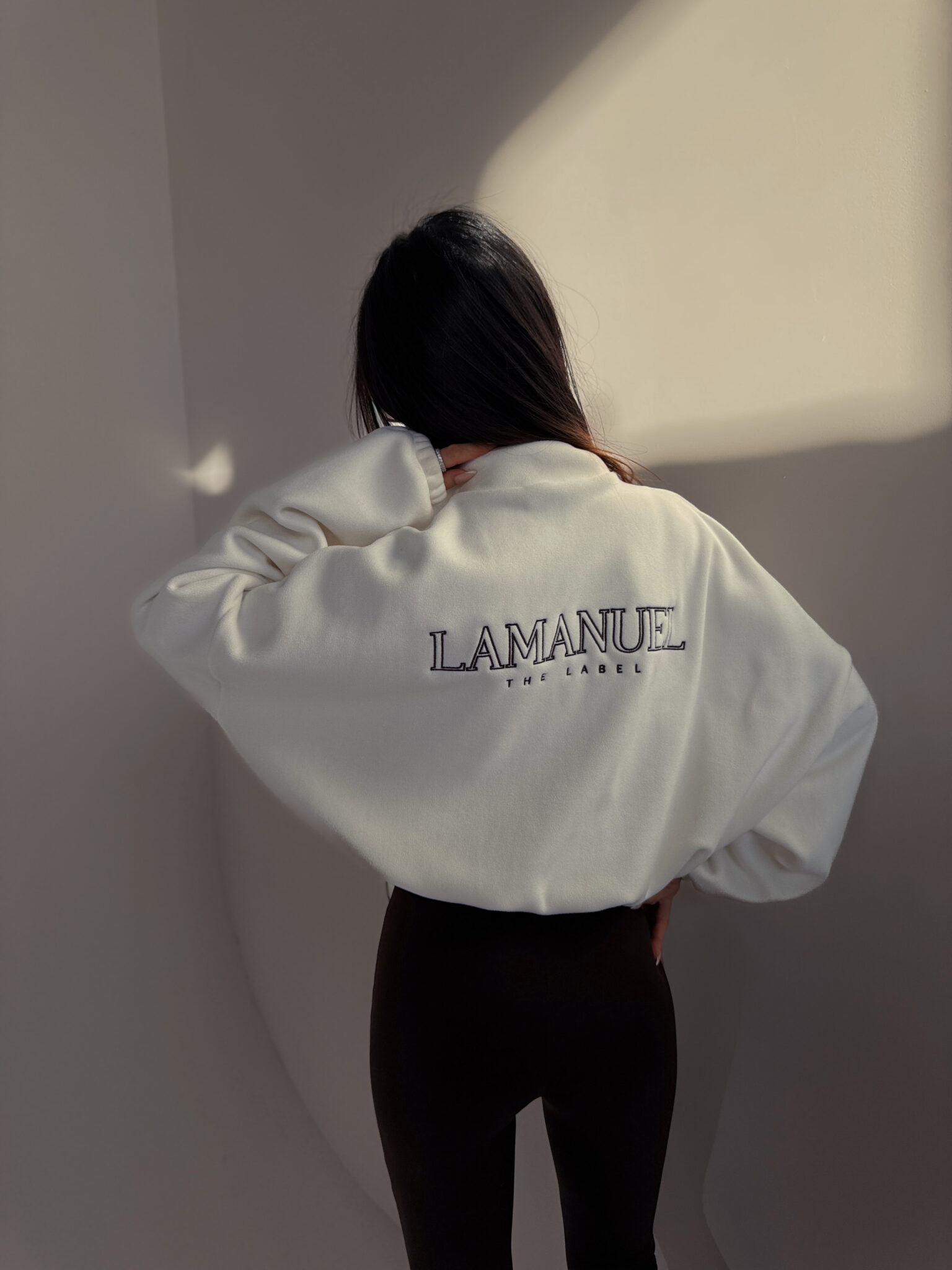 Bluza WARM UP ecru - obrazek 6