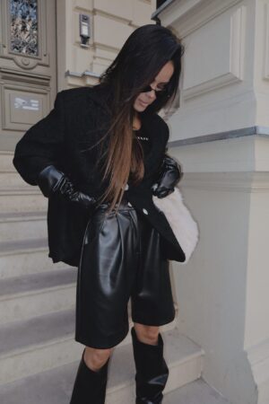 Marynarka FEMININE czarna - obrazek 8