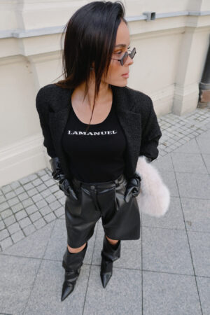 Sweter MAIN ONE czarny - obrazek 3