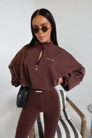 Bluza MOVE czekolada