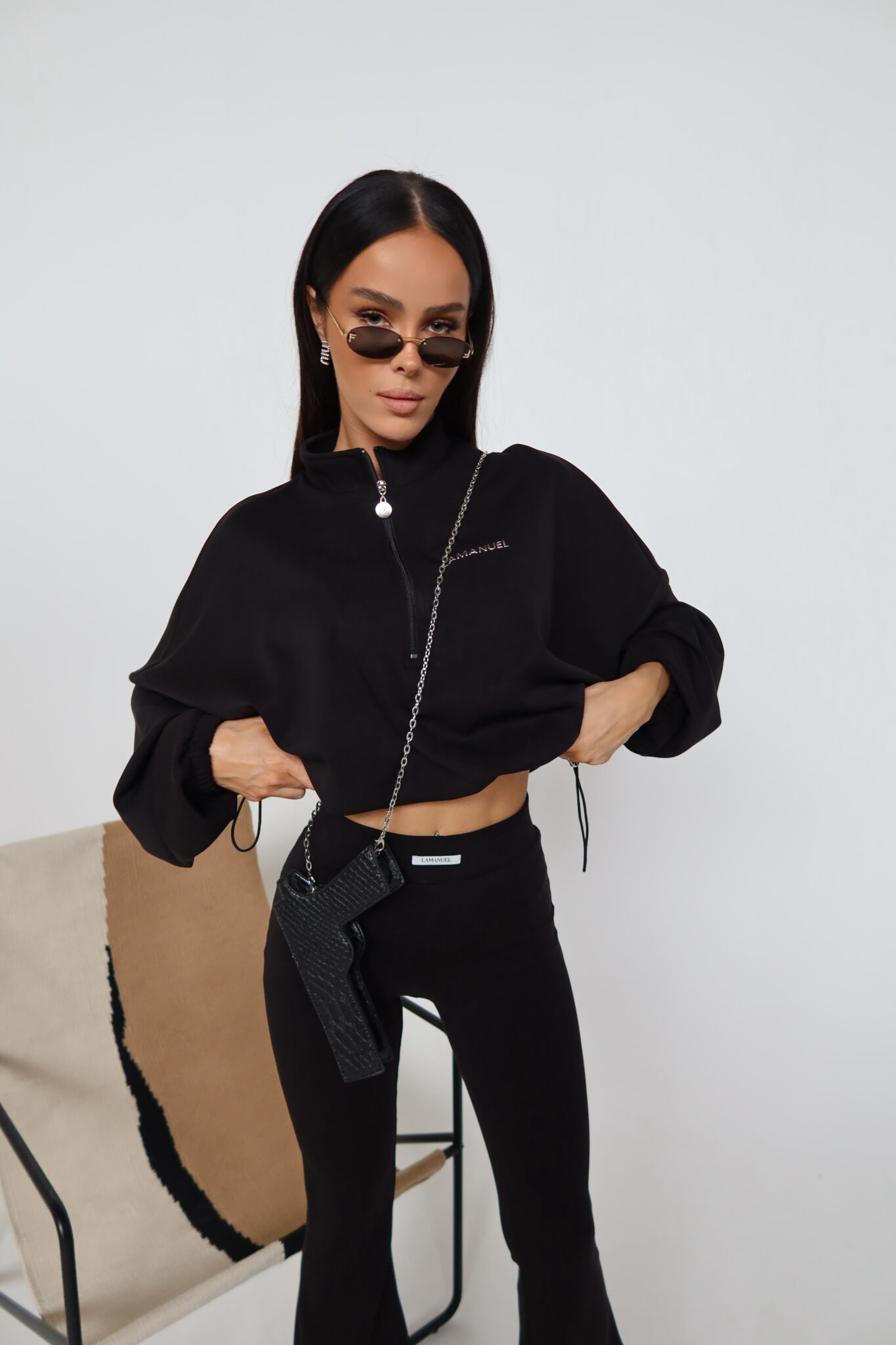 Spodnie MOVE czarne - obrazek 8