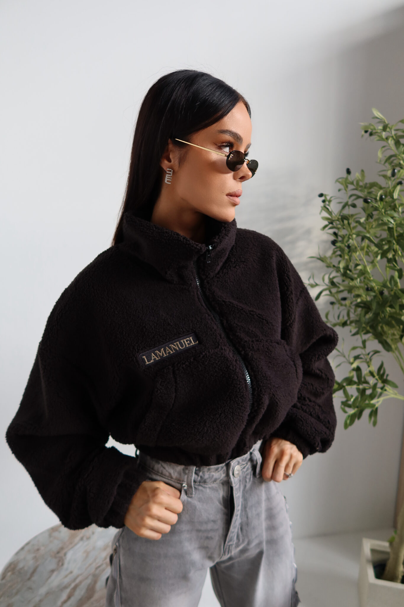 Kurtka FURRY czarna - obrazek 6