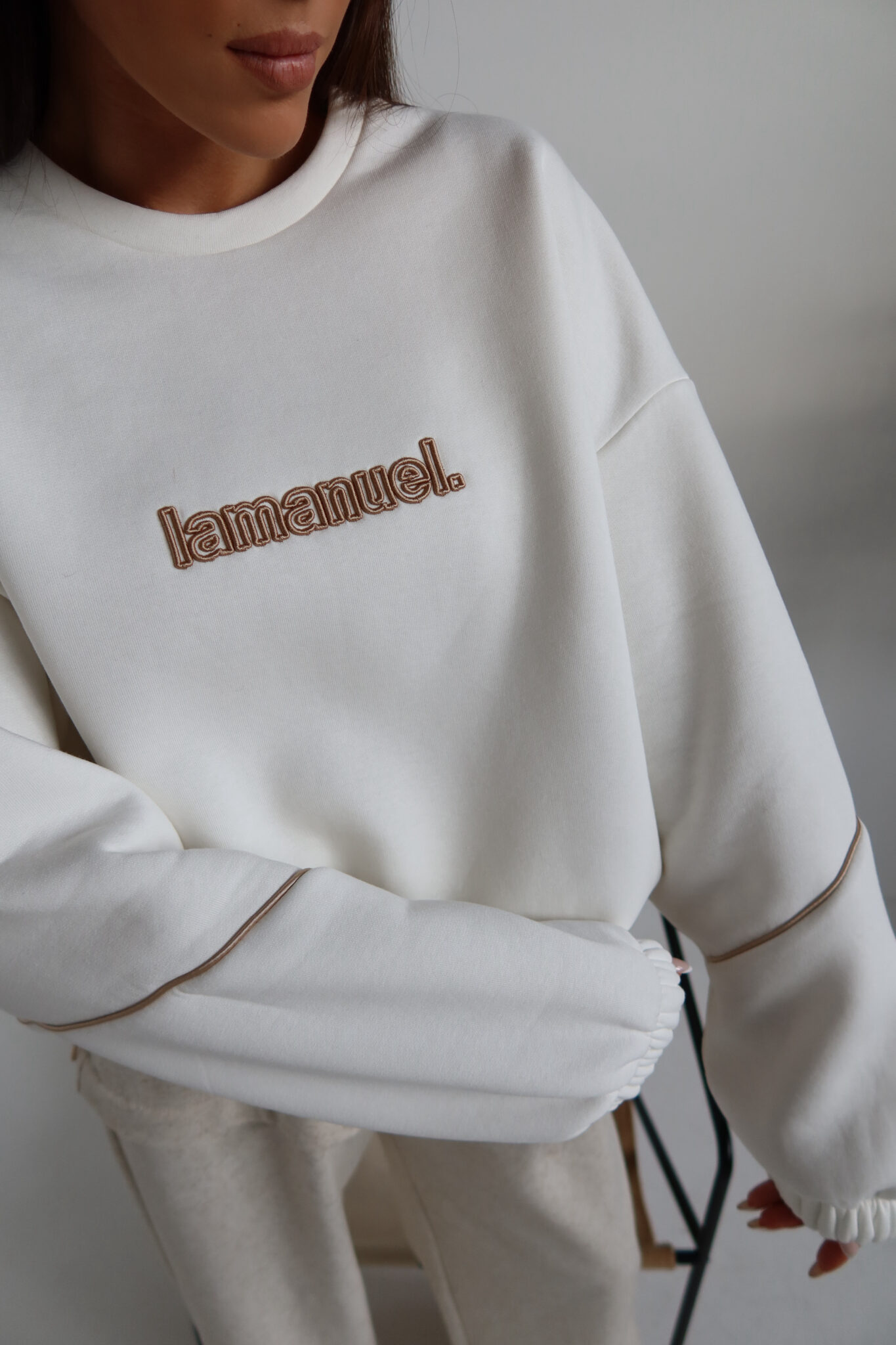 Bluza NUDE ecru - obrazek 9