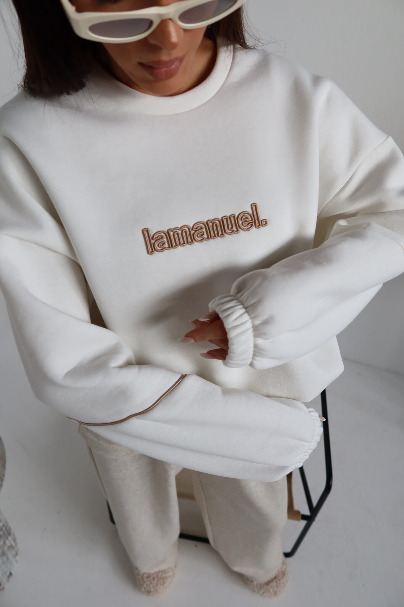 Bluza NUDE ecru - obrazek 8