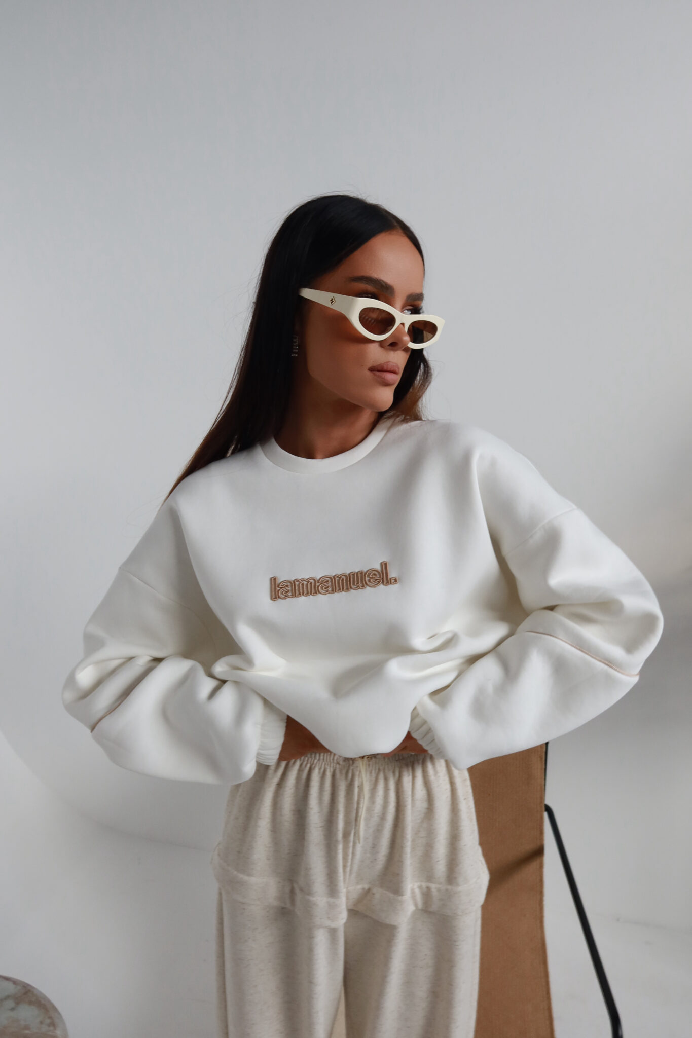 Bluza NUDE ecru - obrazek 4