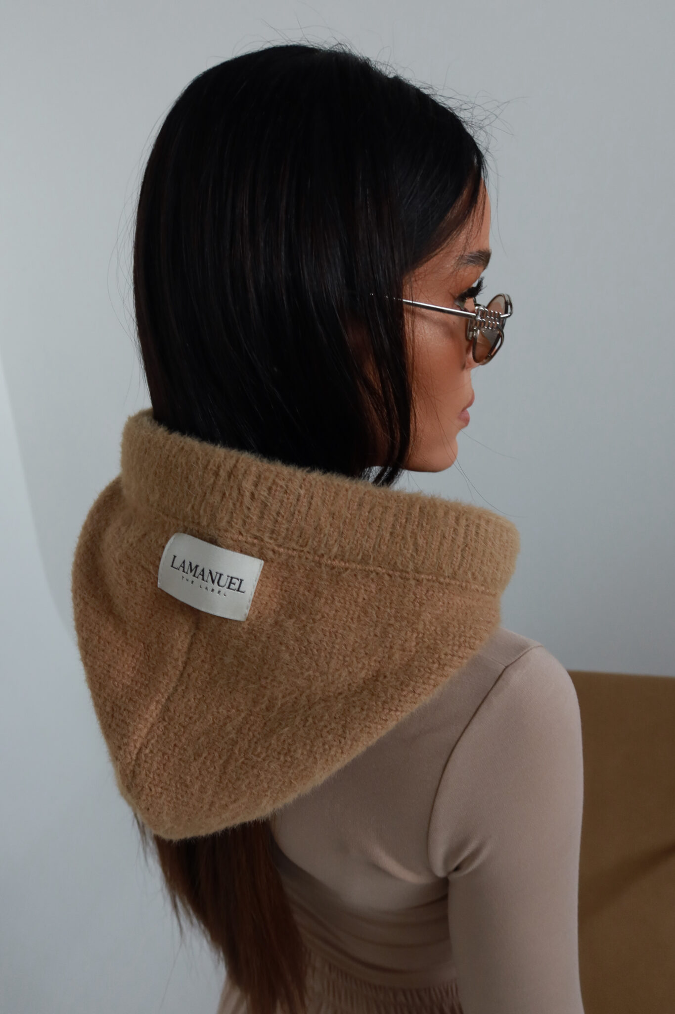 Balaclava TENDER beż - obrazek 2