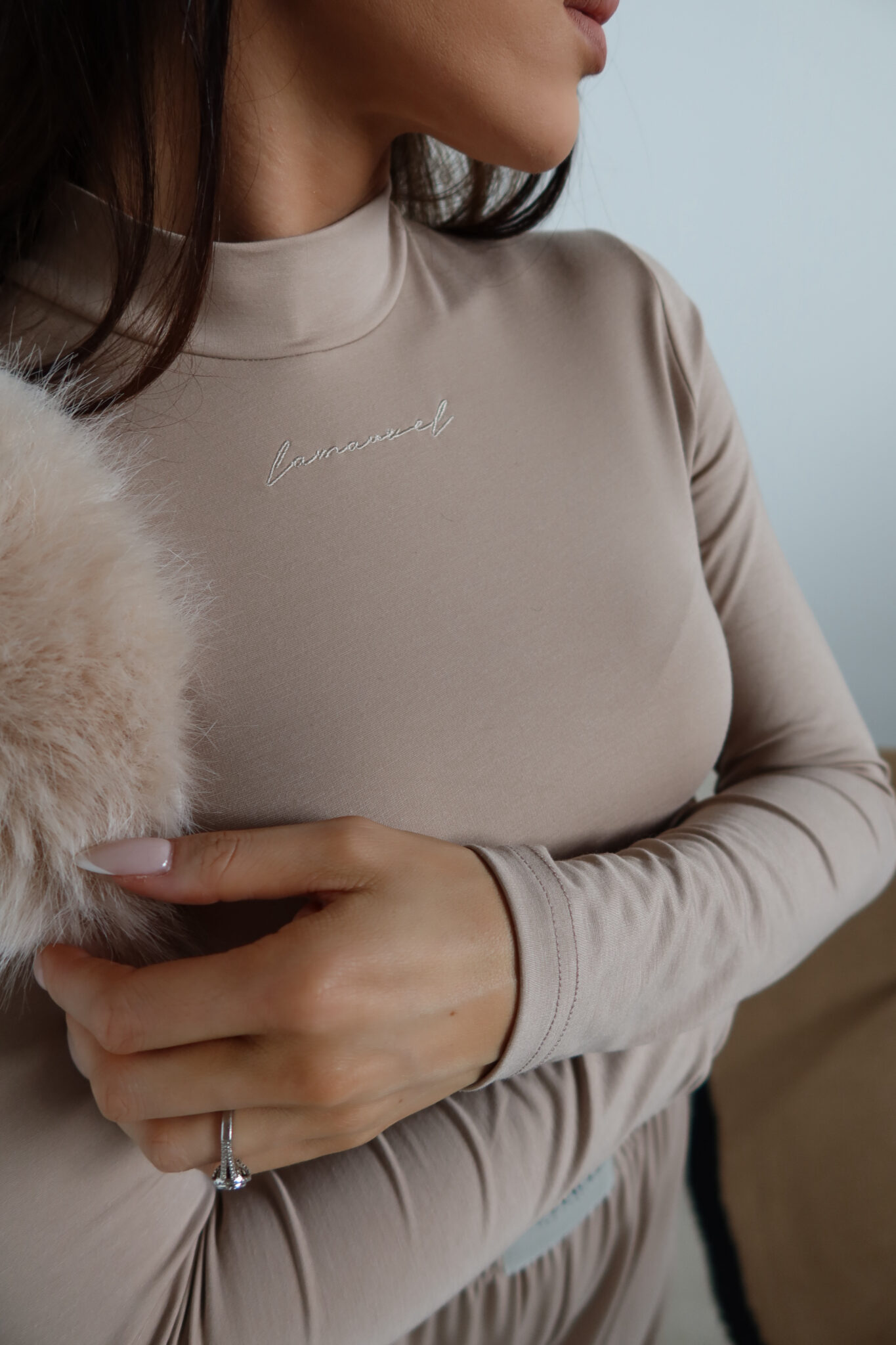 Top BALANCE beż - obrazek 3